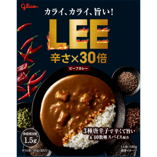 ビーフカレーLEE 辛さ30倍 展開図